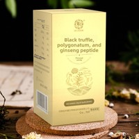 Toptan Etiketli-Özelleştirilebilir OEM Erkek Performans Arttırıcı Tabletler Siyah Trüf Mantarı Polygonatum Ginseng Peptidi ile Kemikleri Güçlendirir