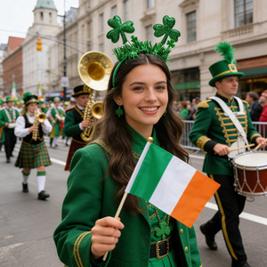 Artículos para la Fiesta del Día de San Patricio, Recuerdos para la Fiesta, Diademas con Temática Irlandesa, Accesorios para el Fotomatón, Decoraciones para la Desfile - Product Image 3