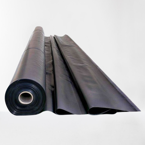 แผ่นเมมเบรนกันน้ำ HDPE ขนาด 0.75 มม. มาตรฐาน ASTM GRI GM13 สำหรับบ่อเพาะเลี้ยงสัตว์น้ำและการชลประทานในฟาร์มน้ำ - Product Image 1