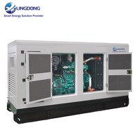 Harga Pabrik Genset Biogas Industri 80kW 100kVA Set Generator Biomassa Berkualitas Tinggi Mesin Yuchai YC4G135N-D30 untuk Pertanian