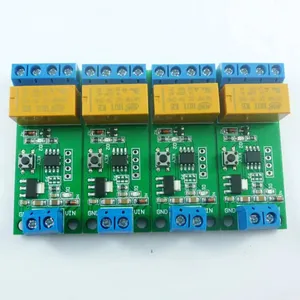 CE032*4 4x 2A DC 5-12V Polarity inversion module Delay Timer DPDT Relay for Motor Eletric Toy Car LED PLC