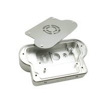 Boîtier en aluminium à motif de ventilation personnalisé, usiné CNC, pour amplificateur de puissance compact DIY et dispositif électronique intégré