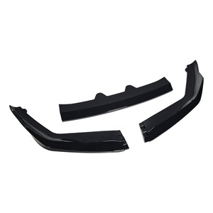 Divisor de Labio Delantero para BMW F90 M5, 3 Secciones, Negro Brillante, ABS, para Actualización Retrofit 2021-2023 - Product Image 3