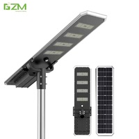 Lampadaire solaire LED tout-en-un 1000W avec télécommande, lampe intégrée IP65 pour poteau de 8 à 10 mètres, idéal pour projets routiers