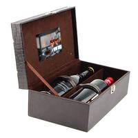 Caja de Video de Papel de Tamaño Personalizado, Impresión por Transferencia Térmica, Estilo TV/Cine, Caja de Regalo con Pantalla LCD para Regalos Empresariales Digitales (Memoria)