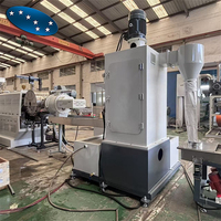 Machine de granulation à alimentation directe pour flocons de plastique dur PP PS, ligne de production de granulés à anneau d'eau, équipement de découpe et de granulation