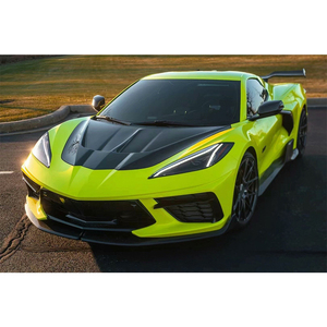 Chất Lượng Cao Thương Hiệu Mới Ban Đầu Thay Thế Động Cơ Mui Xe Ướt Carbon Sợi Carbon Mui Xe Cho Chevrolet Corvette C8 - Product Image 5