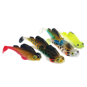 Peche Dark Sleeper Soft Lure 7cm 12g <span class=keywords><strong>Esche</strong></span> Artificiali per <span class=keywords><strong>Luccio</strong></span> e Spigola, Jig in Piombo con Coda a Paletta per Acque Profonde, Swimbait - Product Image 4