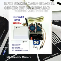 Lecteur de cartes RFID intelligent en plastique, copieur Proxmark3, kit de duplication de clés NFC, détecteur de mémoire, lecteur/graveur de balises 13,56 MHz USB