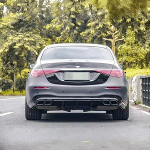 Parrilla Delantera Estilo AMG para <span class=keywords><strong>Mercedes</strong></span>-Benz Clase <span class=keywords><strong>S</strong></span> W223 S400 S450 <span class=keywords><strong>S500</strong></span>, Material PP, Compatible con Actualización a S63 S65 - Product Image 5