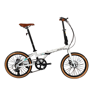 折りたたみ自転車 20 インチ 7 スピード 大人用折りたたみ自転車 両面折りたたみペダル 軽量折りたたみ自転車 - Product Image 1