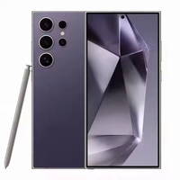 Nouveau Smartphone Original S24 Ultra Débloqué d'Usine Android 12 Go + 1 To, 4G 5G Double SIM Double Veille