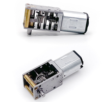 Moteur à courant continu à aimant permanent à couple élevé avec réducteur à vis sans fin YF-1812GM-N30 3V-12V, diamètre 12mm, faible bruit, étanche, pour ventilateur, bateau, applications intelligentes