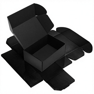 Custom Logo Printed <b>Brown</b> Corrugated Rigid Reusable Shipping <b>Boxes</b> Magnetic Closure Handle UV Coating Eco-Friendly Recycled - Product Image 3