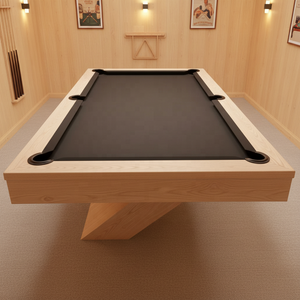 Mesa de <span class=keywords><strong>Billar</strong></span> Moderna de Madera Maciza de Alta Calidad con Diseño de Lujo, Mesa de <span class=keywords><strong>Billar</strong></span> Americana 8 Bolas 3 en 1, Mesa de <span class=keywords><strong>Billar</strong></span> Profesional - Product Image 4