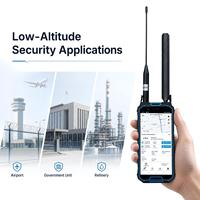 Détecteur UAV portable H2LP, portée de détection 1-3 km, fréquence de détection 100 MHz-6 GHz, batterie 8000 mAh, 3-4 h de vol, 10
