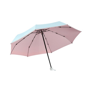 Sunny And Rainy <b>Umbrella</b> 100 Cm 8 Ribs Alloy Manual Lift Minimalist Design Travel Use - Product Image 5