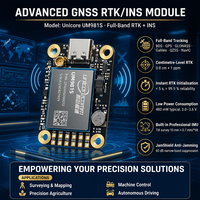 Module de positionnement haute précision multi-bandes et toutes constellations UM981S GNSS RTK INS, 1408 canaux, IMU intégré