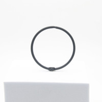 Anneaux de reliure FREYA de 2 pouces, noir mat, minimalistes, modernes, organisateur de documents de bureau, accessoire de quincaillerie