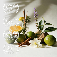 Coffrets Cadeaux de Parfums en Gros avec Bougie, Huile Parfumée, Diffuseur à Bâtonnets, Boîte Cadeau de Parfum OEM ODM