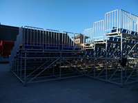 Fabricant chinois de sièges télescopiques pour tribunes de stades mobiles, idéaux pour les terrains de sport intérieurs.