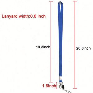 สายคล้องคอสำหรับสำนักงานคุณภาพสูง สีสันสดใส แบบซับลิเมชั่น สายคล้องคอไนลอนแบบกำหนดเอง สำหรับอาสาสมัคร ผู้เยี่ยมชม พนักงาน นักเรียน - Product Image 2