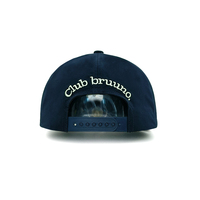 Nolon Fabric Luxe 3D Borduurwerk Groothandel 6-Panel Baseball Caps Zonder Structuur Laag Profiel Korte Klep voor Volwassenen