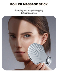 Masque facial anti-rides Kinwong en pectine en forme de coquille avec masseur oculaire et <span class=keywords><strong>Gua</strong></span> <span class=keywords><strong>Sha</strong></span> cosmétique en Y à commande manuelle filaire - Product Image 2