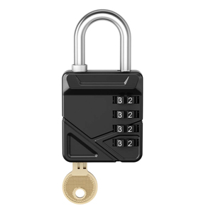 <span class=keywords><strong>Cadenas</strong></span> étanche pour gestion de stockage, à clé, <span class=keywords><strong>4</strong></span> <span class=keywords><strong>chiffres</strong></span>, double canal, en alliage de zinc, modèle <span class=keywords><strong>Master</strong></span> Lock 617, pour sacs de sport et bagages - Product Image 1