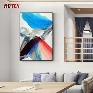 Moderno minimalista abstracto Mural lienzo Fondo pared colgante pintura aceite flor sofá decoración <span class=keywords><strong>para</strong></span> <span class=keywords><strong>comedor</strong></span> dormitorio sala de estar - Product Image 4
