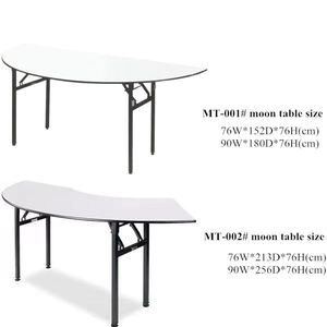 Mesa de Banquete Plegable Sinoperfect para Bodas, Restaurantes, Hoteles, Fiestas, Diseño Rectangular - Product Image 2