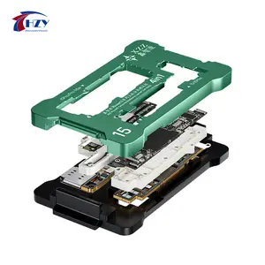 Xinzhizao XZZ 4in1 iSocket Tester Fixture untuk iPhone 15 seri bingkai ganda fungsi fitting lapisan tengah Motherboard alat