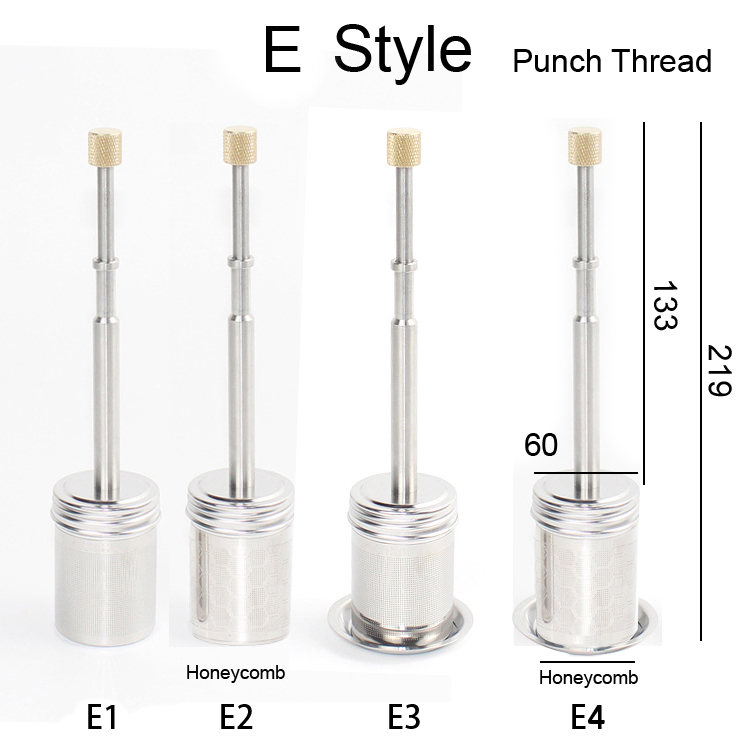 Black Color E1 Punch Thread without Tray