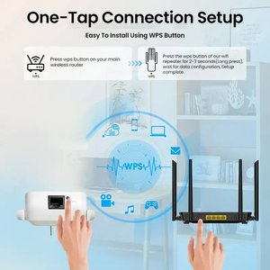 Pix-Link ตัวขยายสัญญาณไวไฟรุ่น <span class=keywords><strong>Mi</strong></span> WR35 300เมตรตัวขยายสัญญาณอินเทอร์เน็ตไร้สาย - Product Image 3