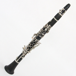 Instrumento de viento de madera OEM, el <span class=keywords><strong>clarinete</strong></span> de tono <span class=keywords><strong>Eb</strong></span> de 17 teclas de goma dura niquelada más vendido - Product Image 1