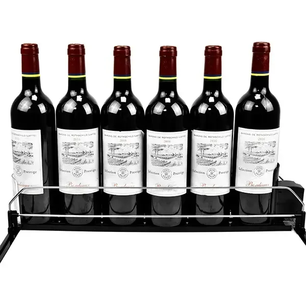 مخصص حجم PS يتدفقون ثلاث زجاجات من النبيذ الاحمر علبة مموجة