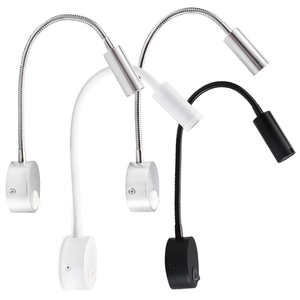 Luce Led RV lettura moderna Interior12V24V riflettore a collo di cigno flessibile per rimorchio RV Caravan barca lampada a <span class=keywords><strong>parete</strong></span> montata - Product Image 5