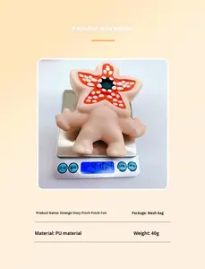 Nuevo Juguete Antiestrés de PU con Forma de Flor Comedora de Hombres, Estilo Retro de Serie de Terror, Figura de Acción de Rebote Lento - Product Image 3