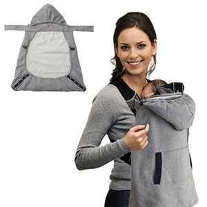 Marsupio fionda per bambini copricostume invernale con cappuccio antivento zaino per bambini copricostume per mantelli copertura invernale - Product Image 1