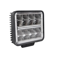 Einstellbare LED-Arbeitsleuchte für LKWs und Autos Langlebig Wasserdicht ECE R10 Zertifiziert Flut-/Spot-Lichtstrahl 48W Weiß Auto-Außenbeleuchtung