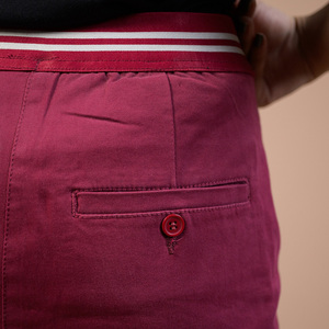 Pantalones Chinos para Mujer al por Mayor, Fabricante OEM ODM con Logotipo Personalizado, Corte Ajustado, Estilo Casual para Oficina, Pantalones Chinos de Estilo Recto - Product Image 2