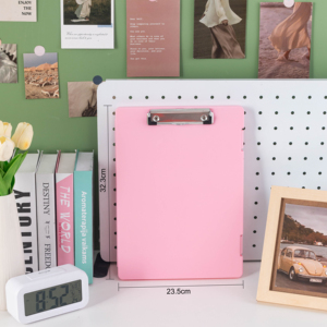 A4 Clip Board School Hospital Office High Quality PP Stationery <strong>ClipBoard</strong> Metal Clip <strong>Clipboard</strong> <strong>Folder</strong> Custom Logo - Product Image 2