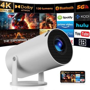 Proyector Portátil HD 1080P 4K con Enfoque Automático, Android 11, Cine Inteligente, WIFI y Bluetooth, Alta Definición 300A - Product Image 2
