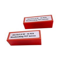 Lames de coupe en carbure 30*12*1.5mm 35 pour le travail du bois, surface, rainurage, tête de rabot hélicoïdale