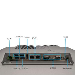 Máy tính công nghiệp màn hình cảm ứng không quạt J1900 21.5 inch, độ phân giải 1920x1080, RAM 4GB DDR3L, chống nước IP65, điện áp rộng DC - Product Image 4