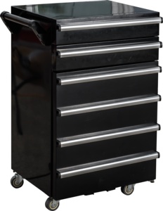 Caja de Herramientas Metálica Ligera y Resistente al Calor Goldenline OEM/ODM con Ruedas para Almacenamiento en Garaje GL408 Móvil - Product Image 3