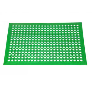 Tapis de sol en caoutchouc imperméable avec trous de drainage - Product Image 3
