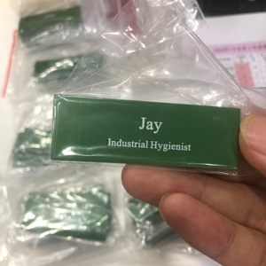 Tùy chỉnh từ tên huy hiệu kim loại thăng hoa <span class=keywords><strong>Tag</strong></span> cho văn phòng quần áo vị trí công ty BROOCH pins với tên của bạn - Product Image 2