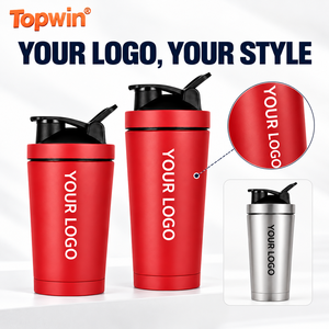 750ml Fitness Gym 500ml Custom Logo Double Single Wall Metal Protein Bottle <b>Shaker</b> Protein Tumbler <b>Cup</b> Personnaliser - Product Image 4