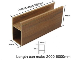 Techo WPC impermeable de diseño de madera para decoración Indoo - Product Image 2